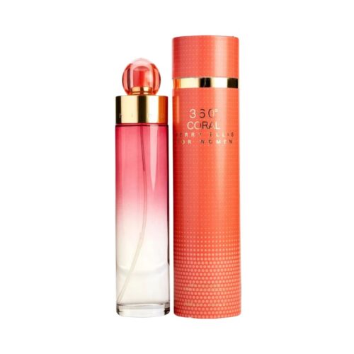 360 Coral By Perry Ellis Perfume For Women Edp 6.8 Oz
