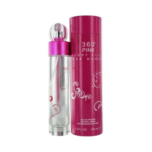 360 Pink Perry Ellis Women 3.4 Oz 3.3 Edp Perfume Spray