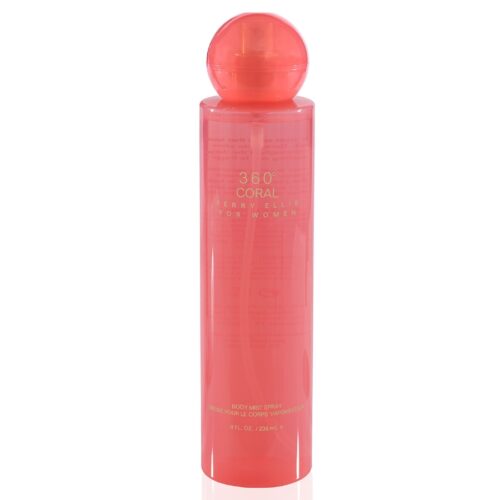 360 coral by Perry Ellis for Women Body Mist 8 oz