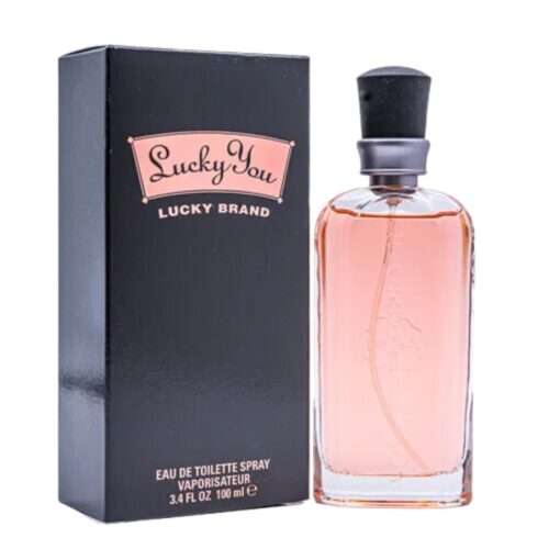 Lucky You by Lucky 3.4 oz EDT Perfume for Women New In Box