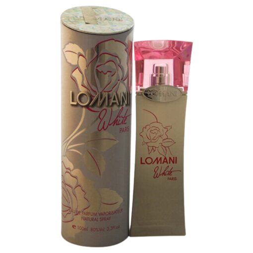 White by Lomani perfume for women EDP 3.3 3.4 oz